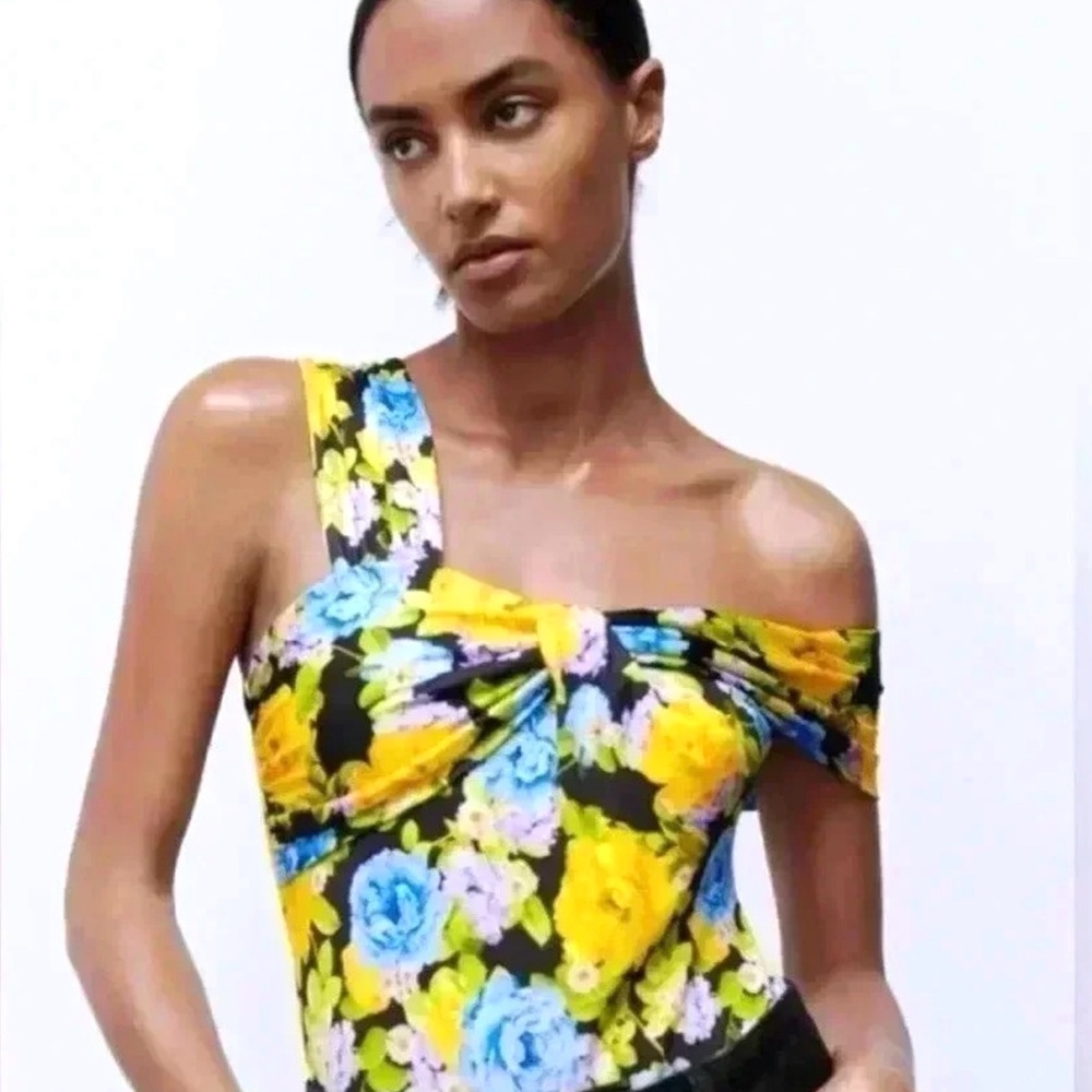 ZARA FLORAL BODYSUIT